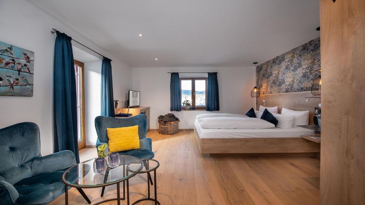 Bayern Resort Hotel - Adults Only - Mit Zugspitzblick - Eibsee-Naehe - Wellnessbereich - Naturpool Im Sommer Grainau Luaran gambar